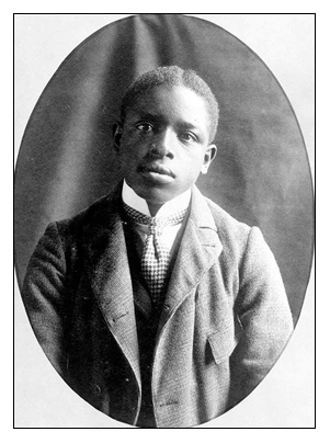 Young negro man